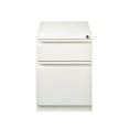 thumbnail image 3 of Hirsh Pro 20" Deep Mobile Pedestal File Cabinet 2 Drawer Box-File, Letter Width, White, 3 of 7