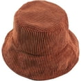 thumbnail image 4 of CoCopeaunts Bucket Hat Women Corduroy Fisherman Hat Fashion Autumn Winter Warm Collapsible Twill Basin Hat Casual All-Match, 4 of 8