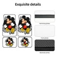 thumbnail image 5 of Cartoon Mickey Mouse And Minnie Mouse Car Floor Mats Universal Floor Mats for Cars Front Rear Car Foot Mats Cute Anime Pattern Car Accessories for Trucks, 5 of 5