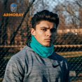 thumbnail image 3 of ARMORAY Face Mask, Neck Gaiter, 12-in-1 Headband Scarf, Balaclava, Bandana, Sweatband for Fishing, Hiking, Running & Outdoor Sports, Dustproof & Sun Protection Teal, 3 of 7