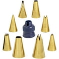 thumbnail image 3 of Wilton Cake Decorating Set W/Piping Tips 17/Pkg-Navy Blue And Gold, 3 of 4