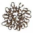 thumbnail image 1 of Bucles protectores de alambre,Bucles protectores de alambre Protector de cable de alambre en forma de U,Protectores de alambre Fabricación de joyas Pendientes Pulsera,Collar de bricolaje, 1 of 7