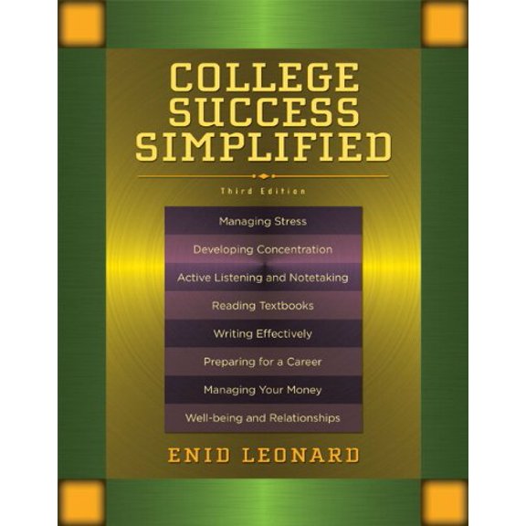 Pre-Owned College Success Simplified (Paperback) 0205757375 9780205757374