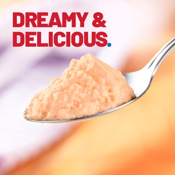 Yoplait Whips Orange Mousse - Yogurt product handling for