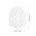thumbnail image 4 of Sparsain Plastic Toilet Brush Replacement Toilet Brush with Durable Stiff Bristles (White), 4 of 6