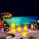 thumbnail image 5 of Decoraciones navideñas, paquete de 24 velas LED sin llama, velas a pilas, velas eléctricas falsas, velas de té para centros de mesa votivos de boda, decoración de mesa, Halloween, Navidad, velas de pl, 5 of 7