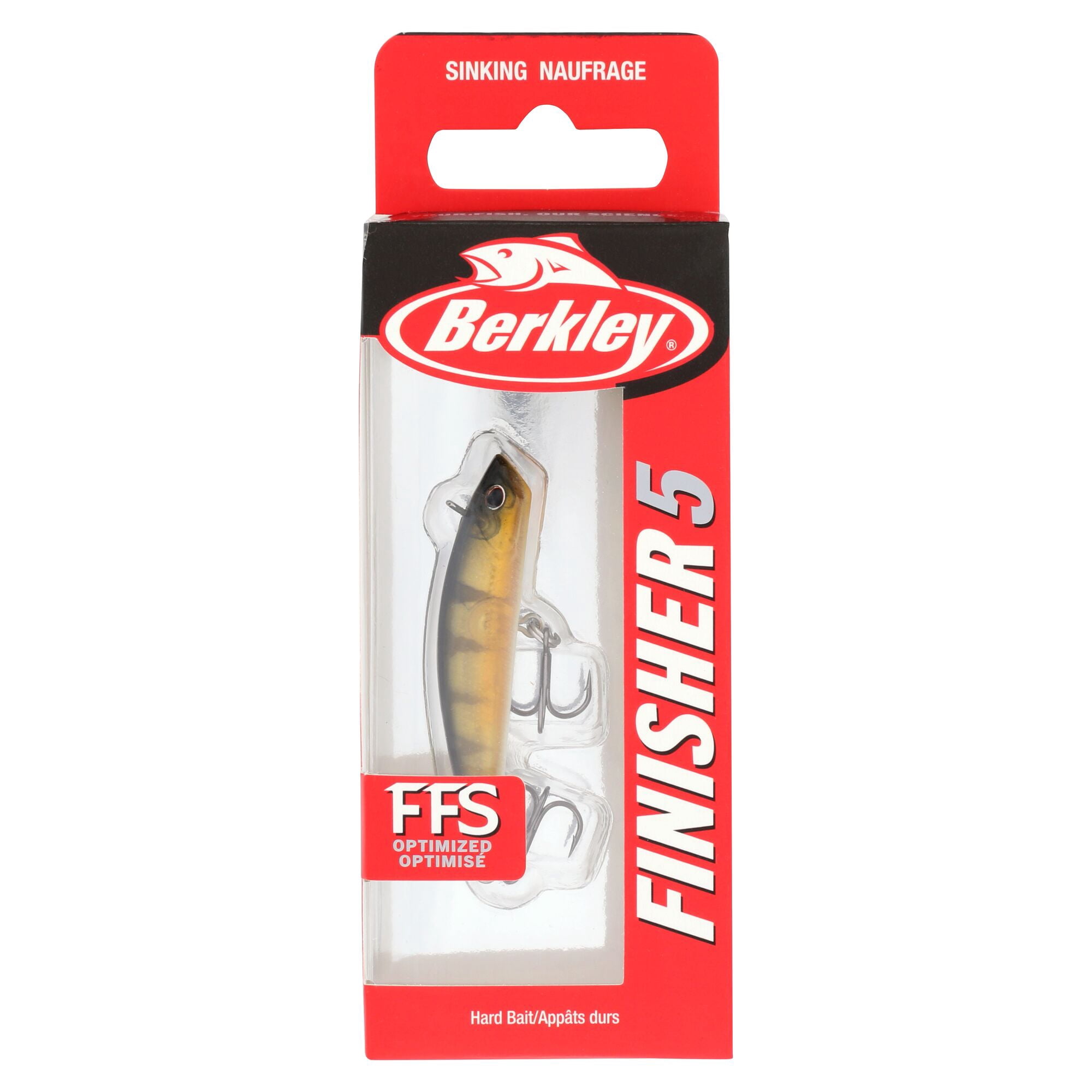 Berkley Finisher, 2 in, Glide Baits, Perch (1 Count)