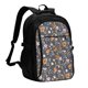 thumbnail image 1 of Balery Wildflowers Mochila con carga USB para hombre y mujer - Mochila impermeable y antirrobo para laptop con puerto USB para viajes, trabajo, 1 of 7