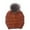 Orange, variant on Winter Hat Winter Warm Hat Women Knitted Caps Outdoor Leisure Cap Municipal Waste Hat One Size
