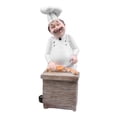 thumbnail image 5 of Masteelf  Bread Chef Decoration Retro Style Adornment for Restaurant, 5 of 8