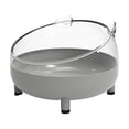 thumbnail image 3 of Caja de baño de arena para hámster, casa de baño de Animal PEQUEÑO, baño transparente para hámster, bañera para hámster, erizo, Chinchilla, rata y gris, 3 of 8