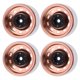thumbnail image 4 of 4 llantas de metal de 1,9 pulgadas con 10 orificios cuadrados para coche de escalada AXIAL SCX10 1/10 RC, color dorado, 4 of 10