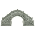 thumbnail image 1 of OULII Resin Bridge For Garden Bridge Statue Grey Vintage Style 1Set, 1 of 5