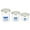 Green, variant on Pompotops New Food Storage Containers Airtight Cans Plastic Storage Boxes Stackable Food Storage Boxes Kitchen Refrigerator Storage Tanks (Blue)