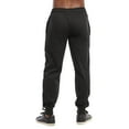 thumbnail image 4 of 2 Pack Men's Fleece Jogger Cotton Lightweight Sweatpants with Drawstring and Pockets Warming Thermal Lined Causal Athletic Jogging Trousers Menswear, 4 of 4