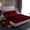 Red, variant on Feelyou Futuristic Gamepad Boys Twin Sheet Sets, Neon Blue Honeycomb Abstract Twin Fitted Sheet, Modern Video Game Flat Sheet, Lightweight Room Decor, 3-Piece