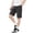 Grey, variant on Boys Elastic‑Waist Ice‑Silk Multi‑Pocket Cargo Summer Shorts for Kids 5‑16Y