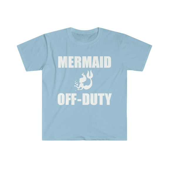 Mermaid Off duty Unisex T-shirt S-3XL