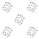 thumbnail image 1 of sweethay 2018 VENTA CALIENTE Mujeres GirlsManicure Nail Art Stickers Flor Nail Sticker Consejos Manicura Decoración Herramientas de bricolaje Type2 NO2 sweethay CBP042793, 1 of 4