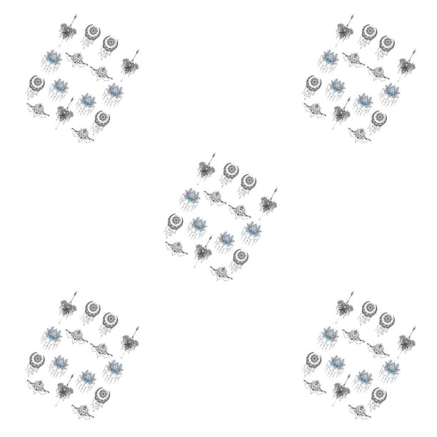 sweethay 2018 VENTA CALIENTE Mujeres GirlsManicure Nail Art Stickers Flor Nail Sticker Consejos Manicura Decoración Herramientas de bricolaje Type2 NO2 sweethay CBP042793