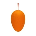 thumbnail image 1 of Easter Large Decorative Egg Ornament, 8.6 x 5.7 in Easter Egg, Holiday Party Celebration Home Door & Wall Decor,Orange, 1 of 5