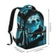 thumbnail image 2 of Disketp Blue Full Moon Wolf Mochila Estampada para Hombre y Mujer – Mochila Ligera Clásica con Múltiples Bolsillos para Universidad, Trabajo y Viajes-One Size, 2 of 5