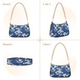 thumbnail image 7 of FORMRS Womens Shoulder Bag with Chain Strap Clutch Purse Cute Tote Handbag, Floral Ocean Waves, 7 of 7