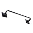 thumbnail image 2 of Advancent Barra de toalla individual, estante de pared para baño y cocina, barra organizadora, estante autoadhesivo, soporte de inodoro reutilizable sin Juegos de accesorios de baño Negro 24.5 cm Advancent  JJ16712-01, 2 of 6