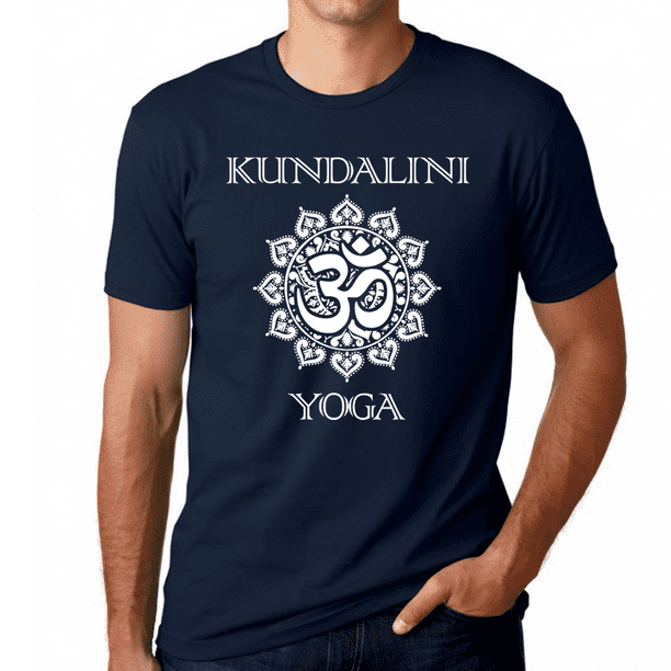 Premium Mens KUNDALINI Yoga Shirts for Men Vintage OM KUNDALINI