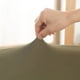 thumbnail image 4 of Solid Color Brushed High Elastic Chair Cover Soft And Comfortable Chair Seat Cover -proof And- Chair Slipcover Suitable For Dining Chair, 4 of 9