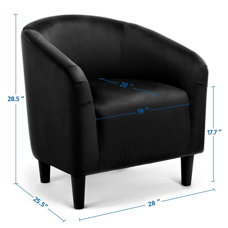 Mainstays faux leather bucket accent chair outlet