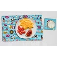 thumbnail image 4 of Printtoo Fashion Print Personaized Gift For Kids Placemat & Coaster Set For Girls,Boys Gift,Christmas Gift-11x17 Inch, 4 of 6