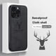 thumbnail image 4 of Funda de cuero suave con cabeza de ciervo para iPhone, carcasa trasera transpirable con disipación de calor para iPhone 15, 14, 13, 12 Mini, 11 Pro, XS Max, X, XR, 6, 6S, 7, 8 Plus, 4 of 5