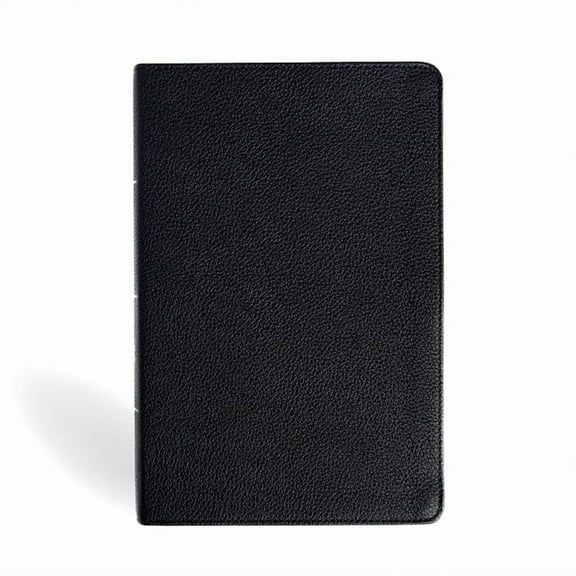 NASB Personal Size Giant Print Bible, Black Genuine Leather, Indexed, (Hardcover)