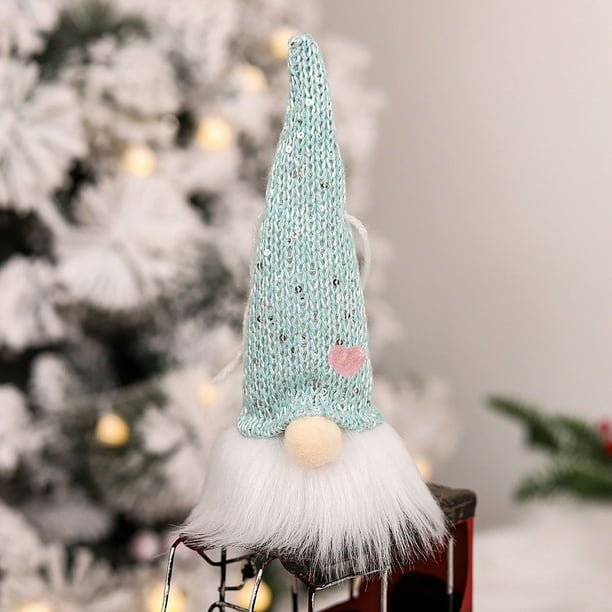 Puntoco Christmas Glowing Faceless Old Man Pendant Christmas Tree Decoration Props Puntoco Puntoco-2827