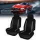 thumbnail image 5 of Juego de 4 Uds. De fundas protectoras para reposacabezas de asiento de coche, accesorio Universal (gris + negro), 5 of 9