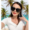 thumbnail image 4 of FEISEDY Oversized Polarized Sunglasses - UV400 Protection, Square Fashion Sun Glasses for Outdoor & Daily B2600, 4 of 9