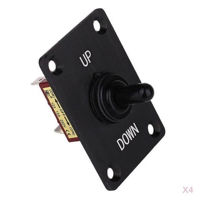 4pcs Marine Boat 15AMP 12VDC 3 Terminal Momentáneo Interruptor De Encendido