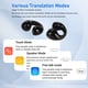 thumbnail image 4 of Auriculares Traductor De Idiomas, 3 En 1 Traducción En Tiempo Real En 144 Idiomas Auriculares Traductor Con Pantalla Digital Para Viajes, Negocios Y Aprendizaje, Negro, 4 of 7