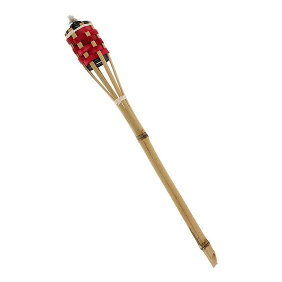 Toyvian Outdoor Bamboo Torches Hand 2Set