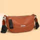 thumbnail image 4 of Bolsos cruzados de cuero genuino de alta calidad para mujer, bolso de hombro femenino 100% cuero de vaca, bolso de mano suave con correa ancha a la moda, 4 of 5