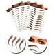 thumbnail image 4 of BRIGHTFUFU 5 hojas de pegatinas para cejas, pegatinas de simulación de cejas, tatuajes para el cuidado y modelado de las cejas., 4 of 7