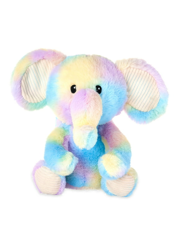 Spark Create Imagine Tie Dye Elephant Plush Toy, for All Ages