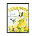 thumbnail image 2 of Stupell Industries Fresh Squeezed Lemonade Fruit Jar Summer Vivid Illustration,16 x 20, Design by Kim Allen, 2 of 5
