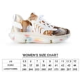 thumbnail image 2 of Seashell On The Beach Fashion Women's Nurse Shoes Casual Flat Sneaker Print Ladies Lace Up Light Walking Shoe Breathable Footwear, 2 of 8