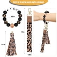 thumbnail image 5 of PAKASEBOXES Bracelet Wristlet Keychain Lanyard for Keys, Black, 5 of 7