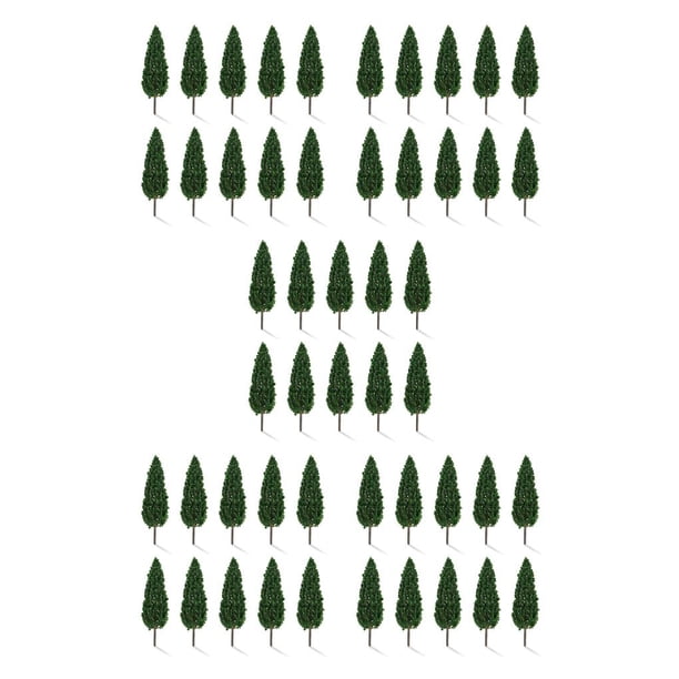 Toystoory Paisaje Paisaje Árboles 16cm Arquitectura Ferrocarril Plástico Plástico DIY Calle Type2 NO2