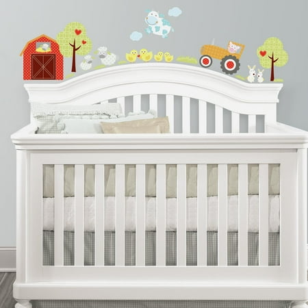 Happi Barnyard Wall Decals Farm Animals Kids Baby Nursery Decor