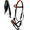 Black Orange, variant on Horse Western Horse Western English Leather Bitless Sidepull Bridle Reins Purple 7708PR-F