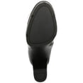 thumbnail image 4 of BAR III Womens Black Padded Stretch Giana Round Toe Block Heel Zip-Up Heeled Boots 7 M, 4 of 4